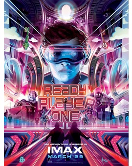 'Ready Player One' Imax póster de Orlando Arocena.