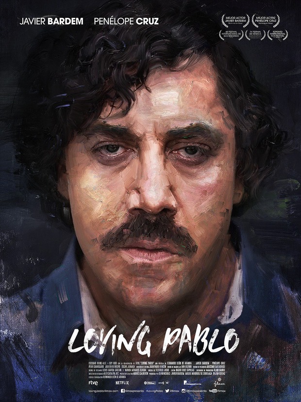 'Loving Pablo' póster de Vlad Rodriguez.