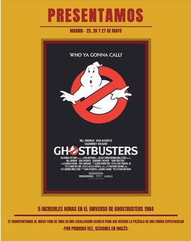 'Spectacular!' Cine inmersivo. 'Cazafantasmas'. Si alguien se apunta ya nos contará qué tal.