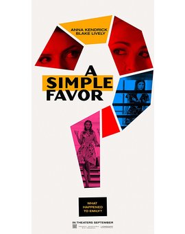 'A Simple Favor' de Paul Feig. Trailer.