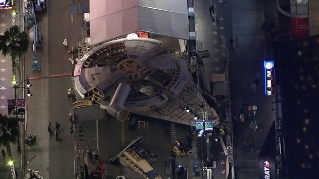 Preparando la premiere de 'Han Solo' en Los Ángeles a lo grande.