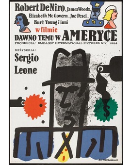 'Érase una vez en América' póster polaco.