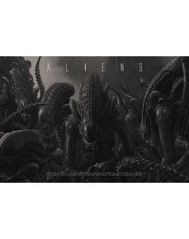 'Aliens' póster de Rory Kurtz.