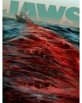 'Tiburón' póster de Orlando Arocena.