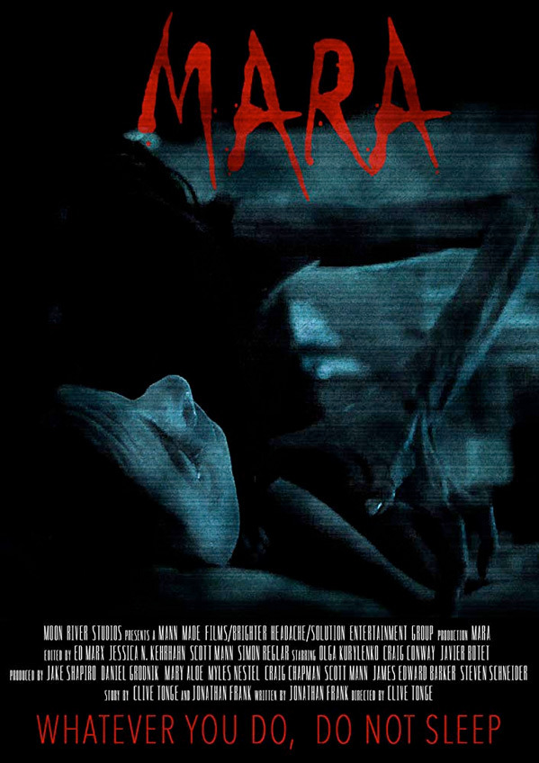 'Mara' de Clive Tonge. Trailer.
