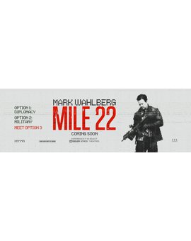 'Mile 22' de Peter Berg. Trailer.