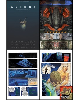Dark Horse Comics adapta el guión de William Gibson para 'Alien 3' que no llegó a producirse.