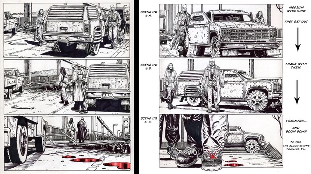 'El Libro de Eli' escena no utilizada y cambio.