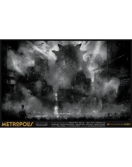 'Metrópolis' póster de Karl Fitzgerald.