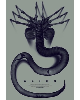 'Alien' póster de Benedict Woodhead.