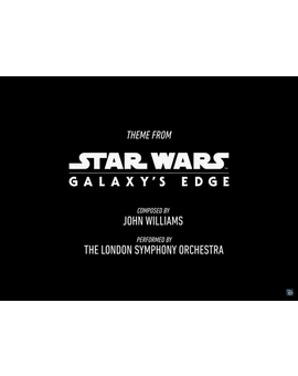 Lo nuevo de John Williams para Star Wars Galaxy's Edge. Escuchad y disfrutad.