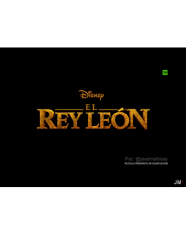 El teaser de 'El Rey León' con la voz de Constantino Romero. Por José Mellinas.