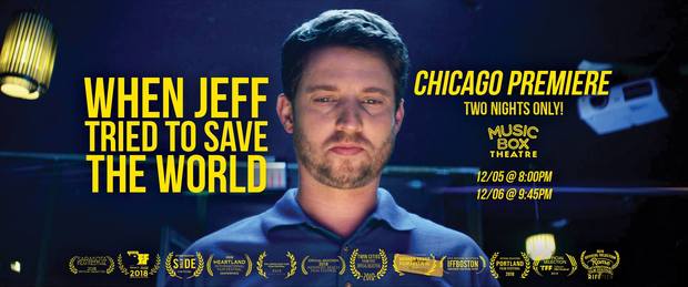 'When Jeff Tried To Save The World' de Kendall Goldberg. Trailer.