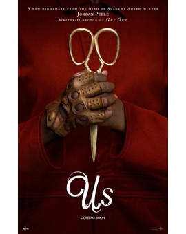 'Us' de Jordan Peele. Póster.