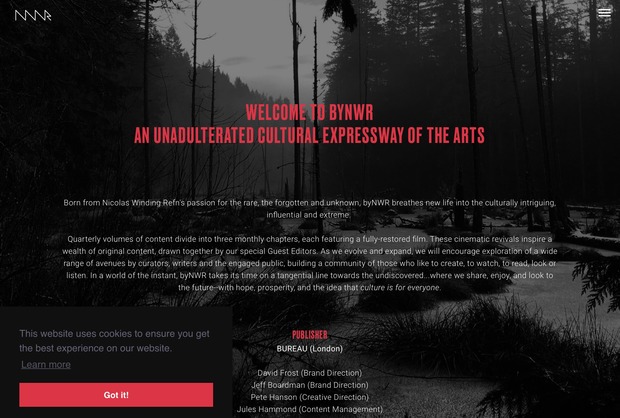Nicolas Winding Refn tiene una plataforma de streaming gratuita y con subtítulos.