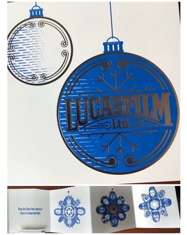 Felicitación de Lucasfilm. ¡Felices Fiestas a todos!