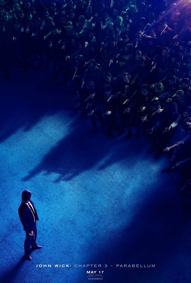 'John Wick 3' póster.