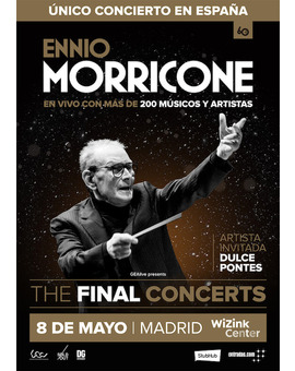 Primer y último concierto de Morricone en España.