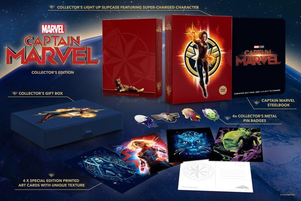 'Captain Marvel' edición especial.