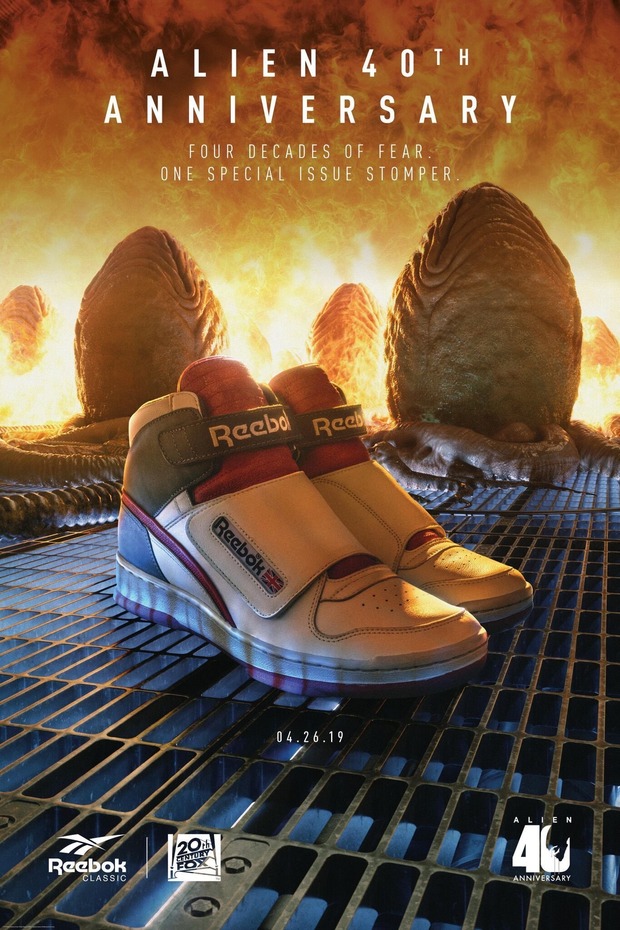 Reebok celebra el 40 Aniversario de Alien.
