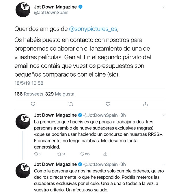 Una pequeña distribuidora :(