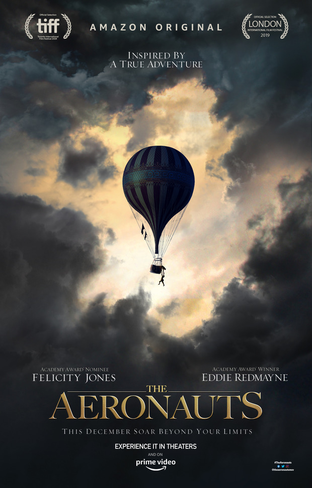 'The Aeronauts' de Tom Harper. Trailer.