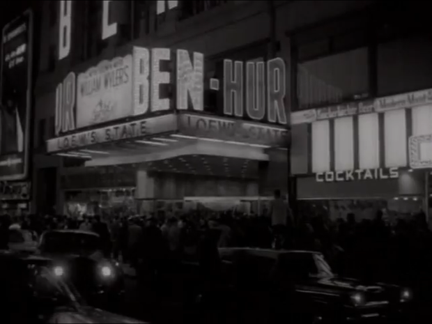 Cuando Ben-Hur conoció a Ben-Hur. Estreno de Ben-Hur en Nueva York.