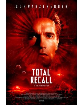 ‘Desafío Total' póster de Brandon Schaefer para el lanzamiento en 4K.