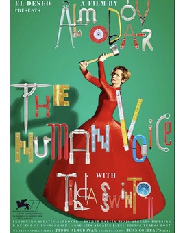'La Voz Humana' de Pedro Almodóvar. Póster y clip.