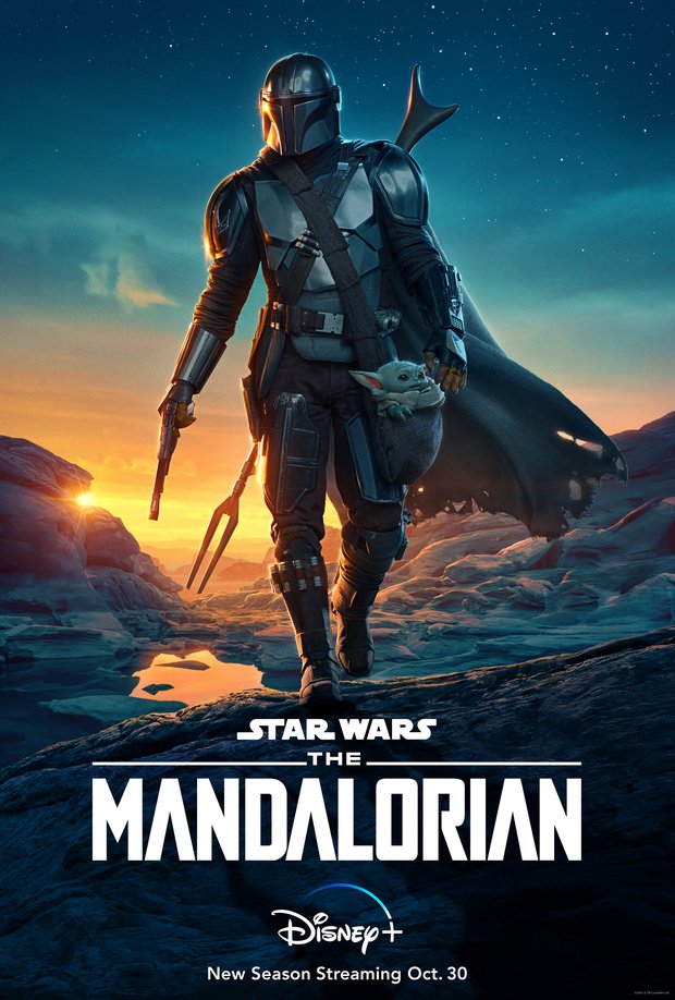 'The Mandalorian' póster.
