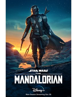 'The Mandalorian' póster.