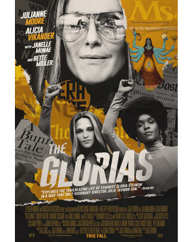 'The Glorias' de Julie Taymor. Tráiler.