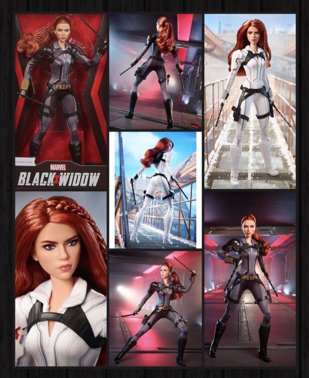 Barbie Viuda Negra de Mattel y Disney (50$)