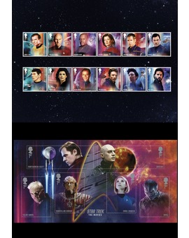 Para filatélicos trekkies.