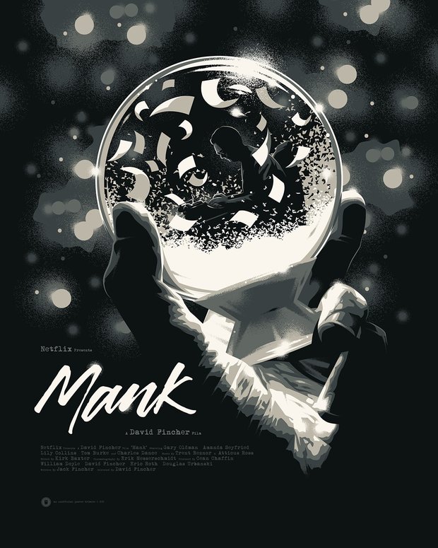 'Mank' póster de Thomas Walker.