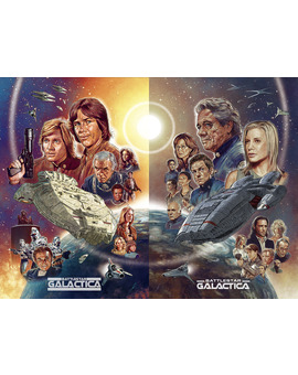 Galactica(s) póster de Neil Davies