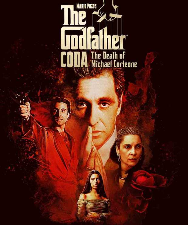 'The Godfather Coda. The Dead of Michael Corleone' de F.F.Coppola y Mario Puzo. Trailer.