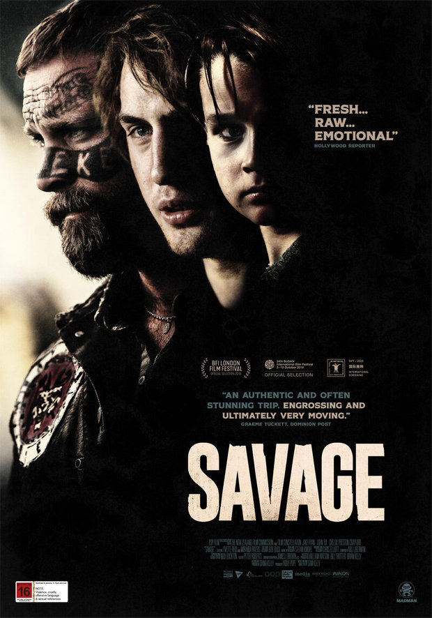 'Savage' de Sam Kelly. Trailer.