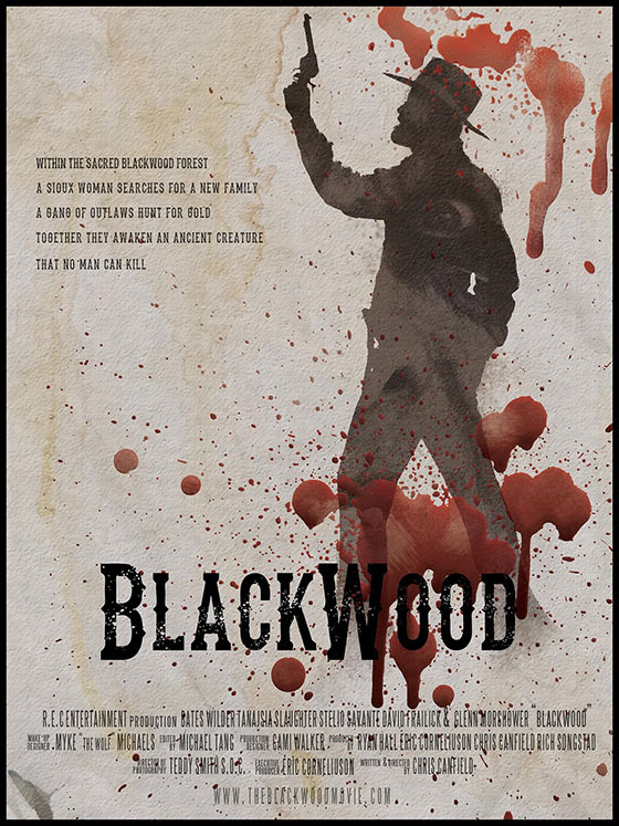 'Black Wood' de Chris Canfield. Teaser trailer.