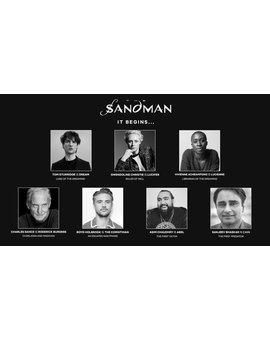 El reparto de la serie de Netflix 'The Sandman'.