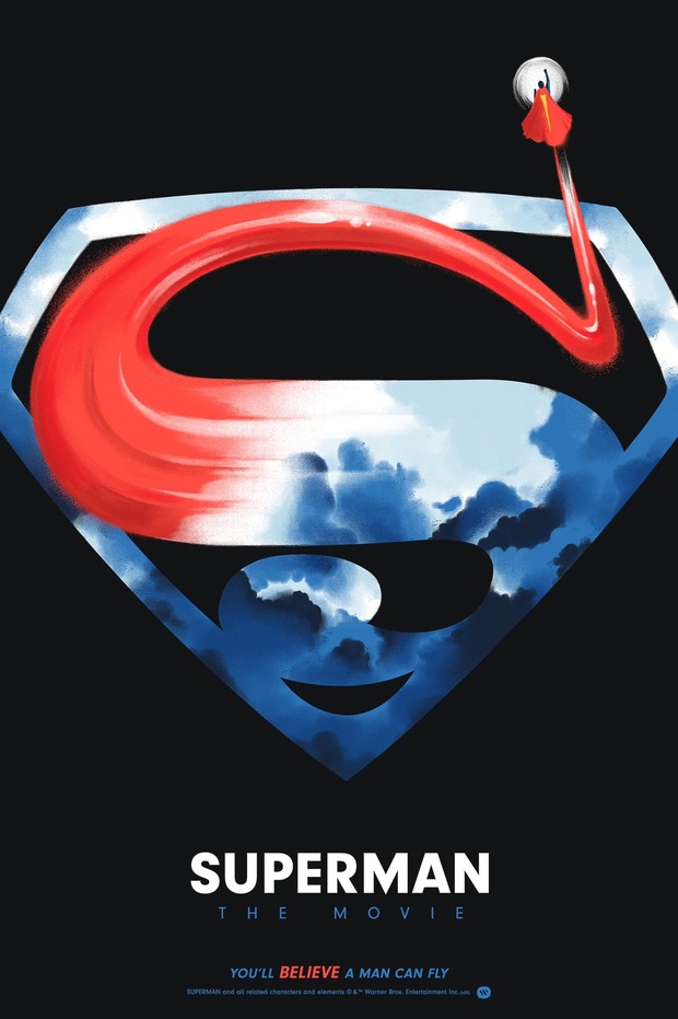 'Superman' cartel de Lyndon Willoughby.