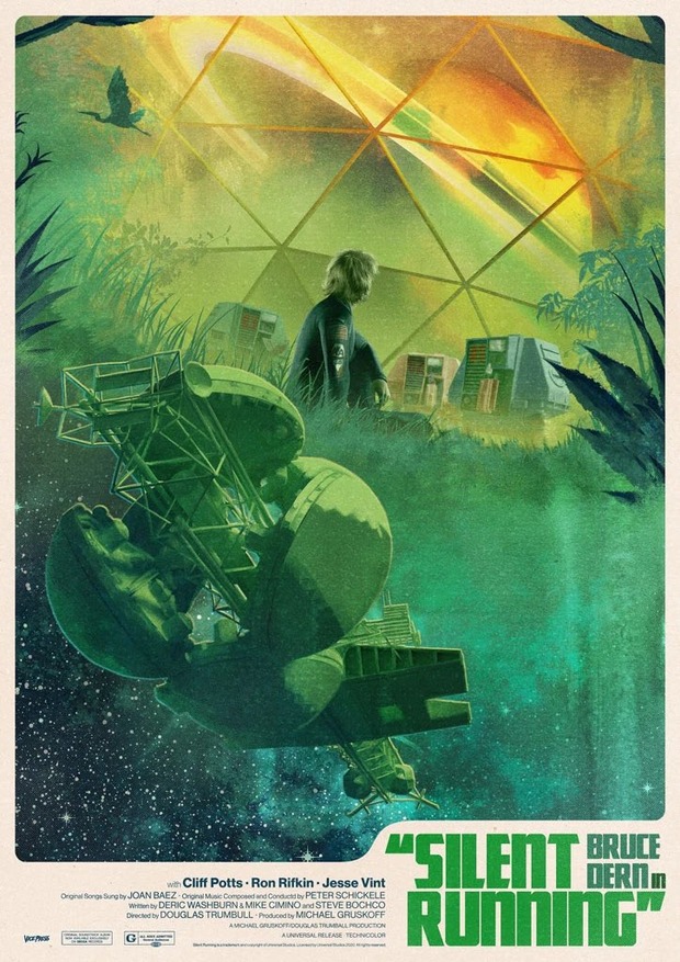 Cartel de 'Silent Running' de Matt Griffin.