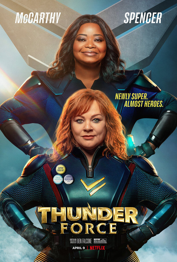 'Thunder Force' de Ben Falcone. Trailer.