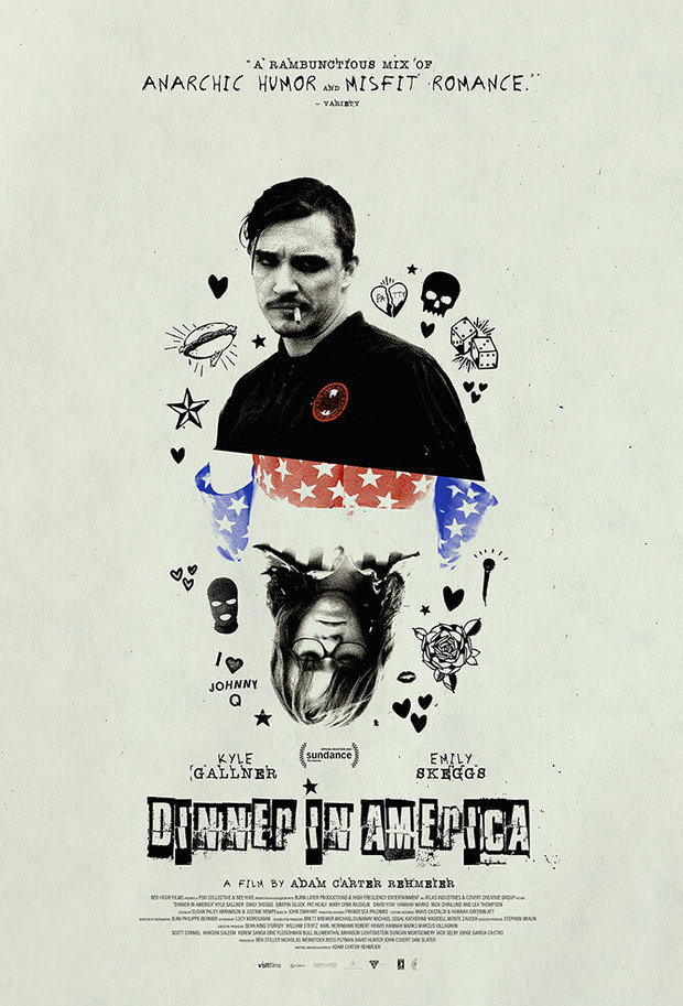'Dinner in America' de Adam Rehmeier. Trailer.