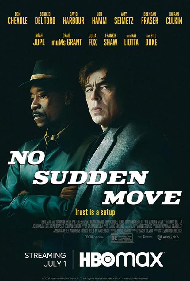 'No Sudden Move' de Steven Soderbergh. Trailer.