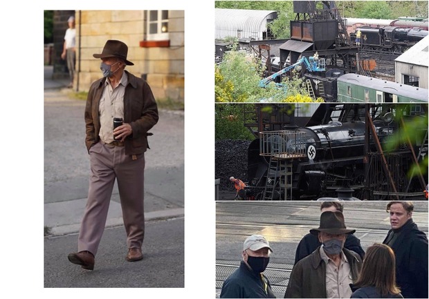 Fotos rodaje Indiana Jones 5.