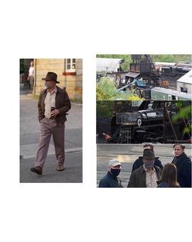 Fotos rodaje Indiana Jones 5.