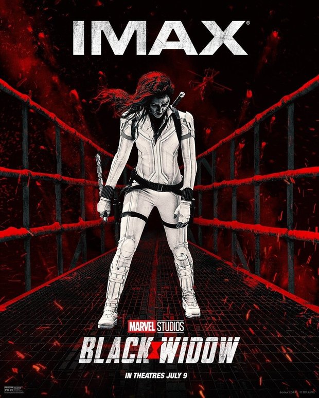 'Black Widow' póster Imax.