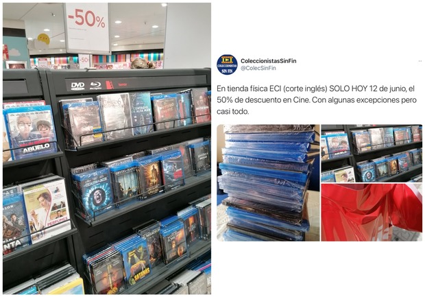 Parece que en tienda física también se hace el descuento.