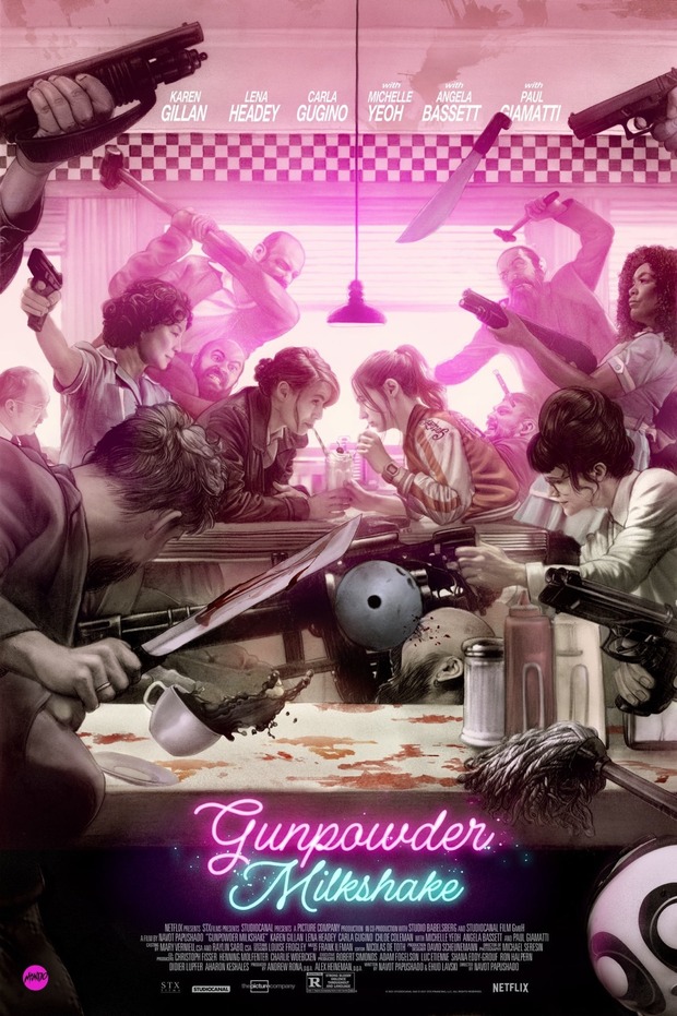 'Gunpowder Milkshake' de Navot Papushado. Nuevo póster.